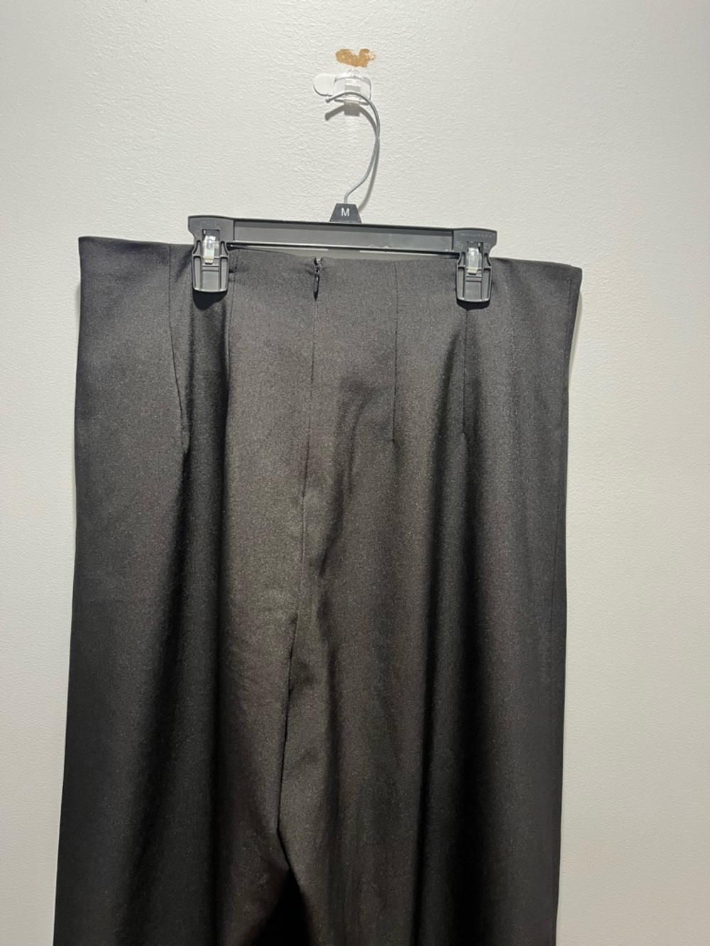 Women's Commense Embellished High-Waist Wide-Leg Pants Black Size XL Gold Button - Picture 11 of 11